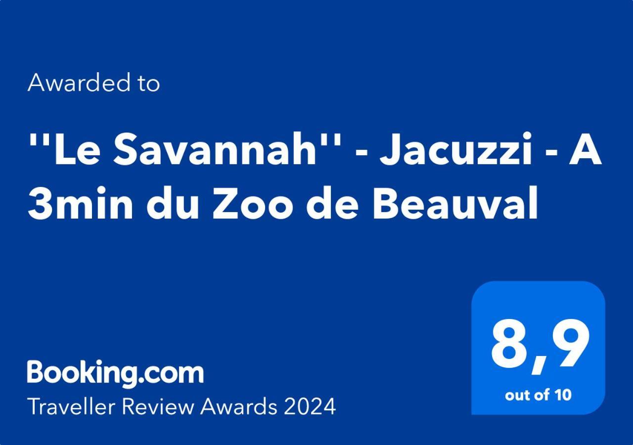 "Le Savannah" - Jacuzzi - A 3Min Du Zoo De Beauval Saint-Aignan  Exterior photo